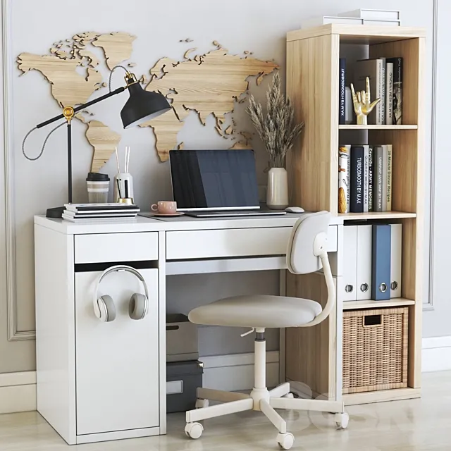 IKEA office workplace 23 3DModel