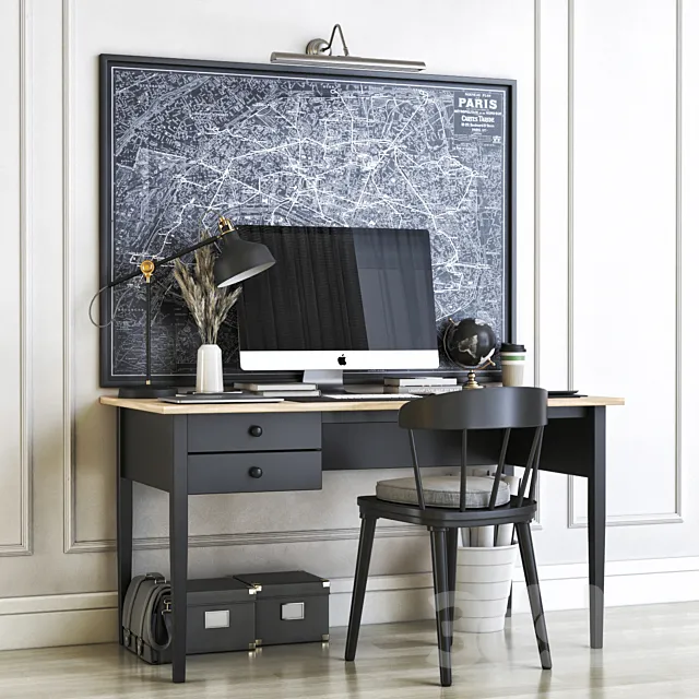 IKEA office workplace 28 3DModel IKEA office workplace 28 3DModel