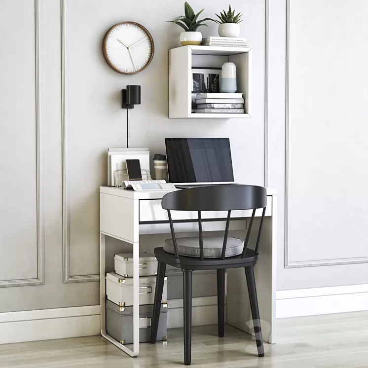 IKEA office workplace 31 3D Model