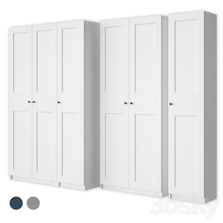Ikea PAX PAX / GRIMO GRIMO 3D Model