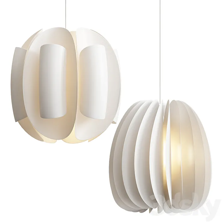 Ikea Pendant Lamps 3D Model Free Download