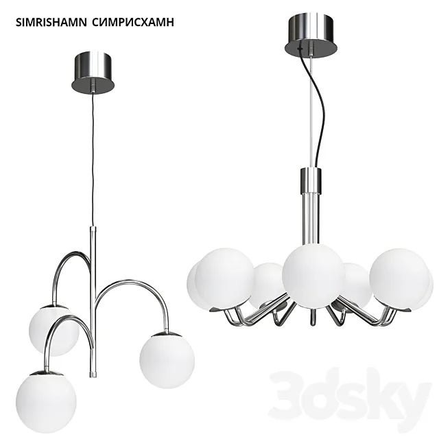 IKEA Pendant Lights SIMRISCHAMN 3D Model