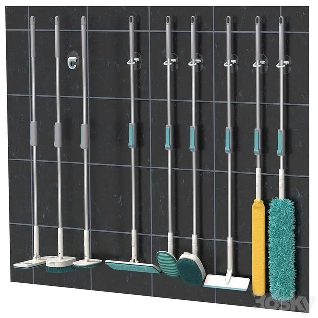 IKEA PEPPRIG Cleaning set 3D Model IKEA PEPPRIG Cleaning set 3D Model