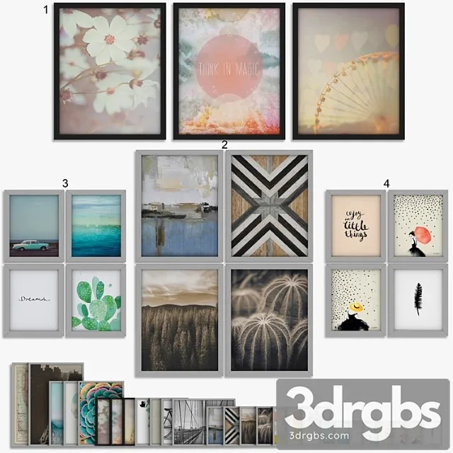 Ikea pictures – bild 3D Model Download