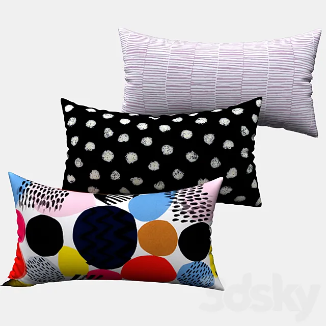 IKEA Pillows 3DModel IKEA Pillows 3DModel