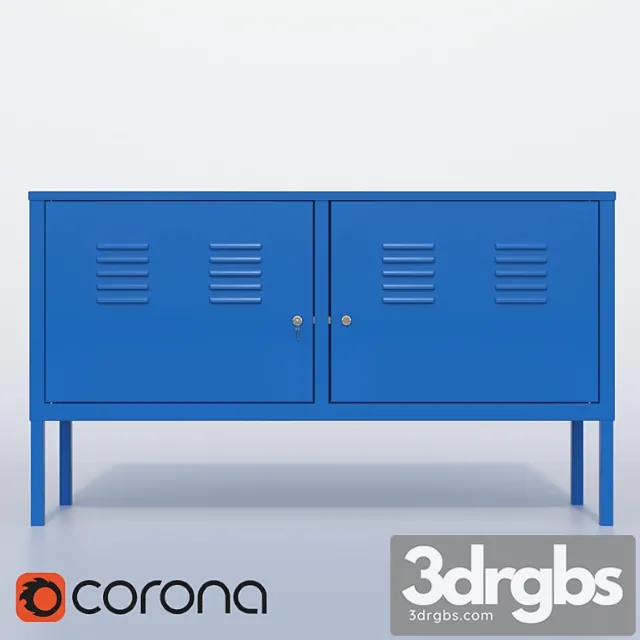 Ikea ps cabinet 2 3D Model Download