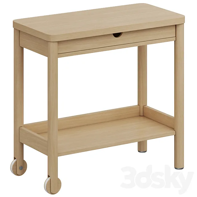 Ikea RÖNNINGE utility cart 3D Model Ikea RÖNNINGE utility cart 3D Model