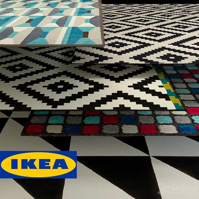 IKEA rugs 3D Model IKEA rugs 3D Model