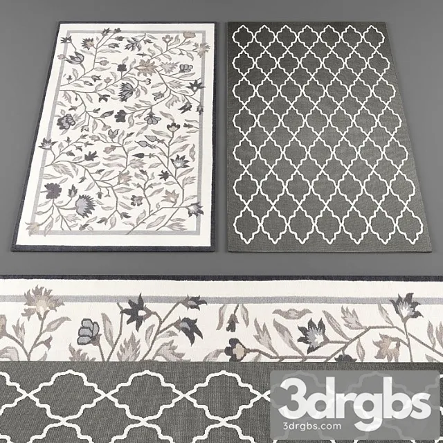 Ikea Rugs Collection 033 3D Model Download