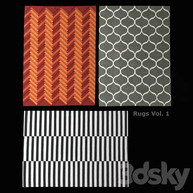 IKEA Rugs Vol. 1 3DModel IKEA Rugs Vol. 1 3DModel