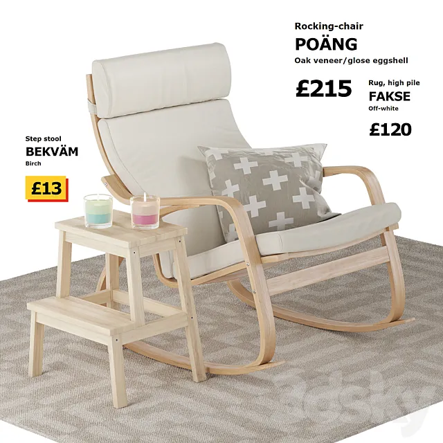 IKEA set # 1 3DModel IKEA set # 1 3DModel