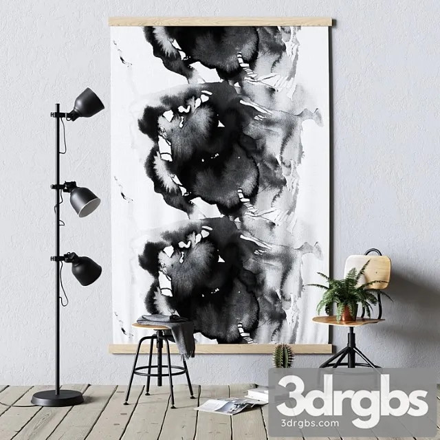 Ikea Set 3D Model Download