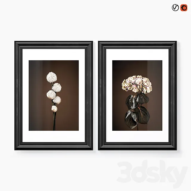 IKEA Skatteby with ChiCura Posters 3D Model IKEA Skatteby with ChiCura Posters 3D Model