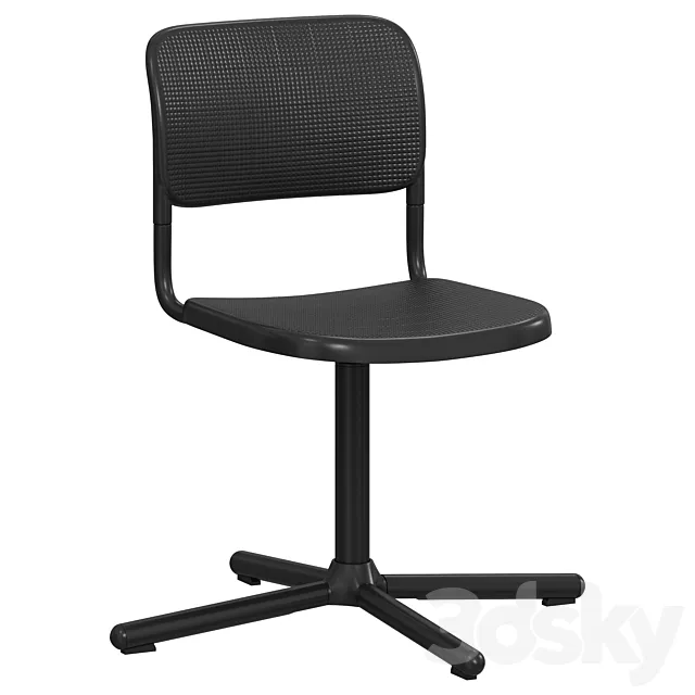 Ikea SMALLEN swivel chair 3D Model Ikea SMALLEN swivel chair 3D Model