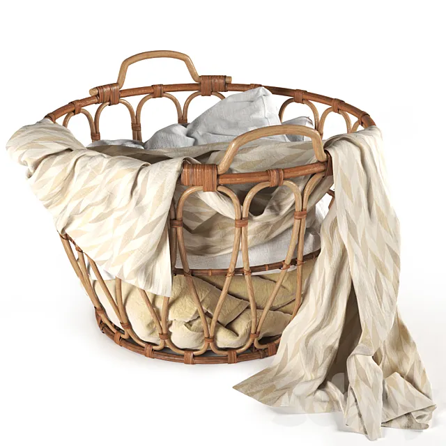 Ikea Snidad Basket 3D Model Ikea Snidad Basket 3D Model