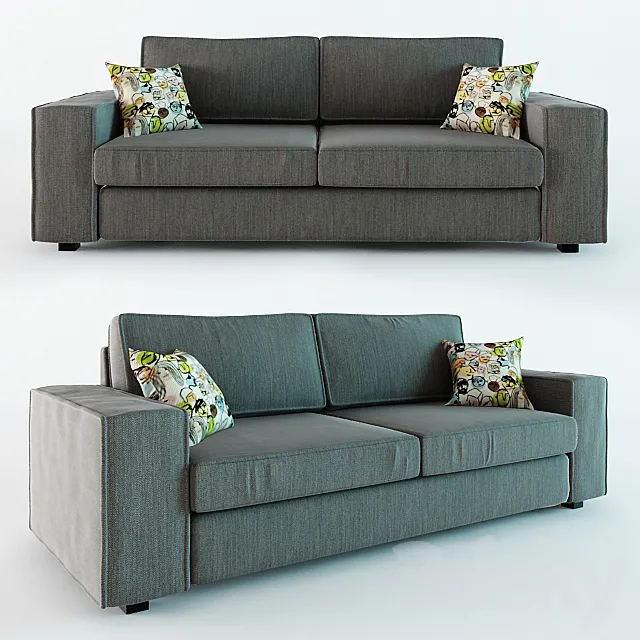 Ikea sofa Kivik 3DModel Ikea sofa Kivik 3DModel
