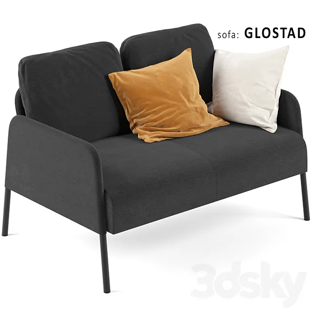 IKEA SOFA SET 3D Model IKEA SOFA SET 3D Model