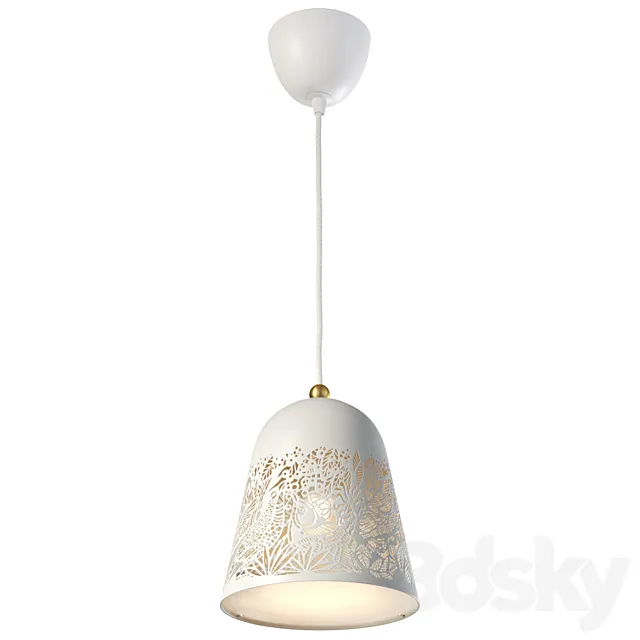IKEA SOLSKUR Ceiling Lamp 3D Model
