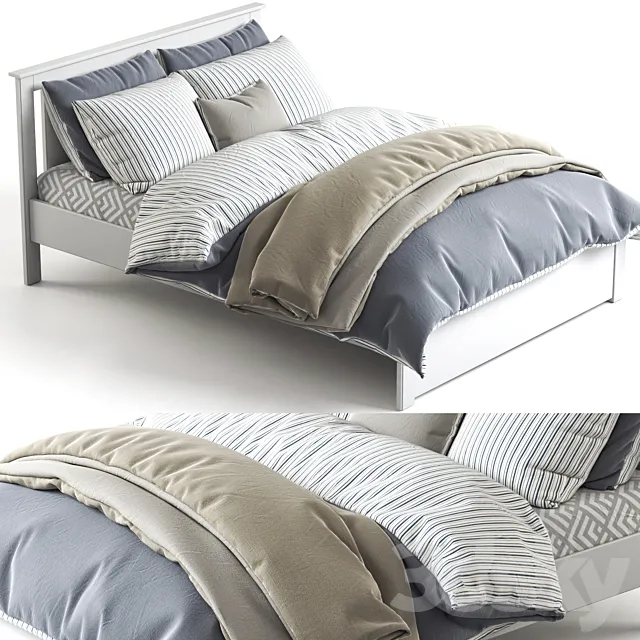 Ikea Songesand Bed 3D Model Ikea Songesand Bed 3D Model