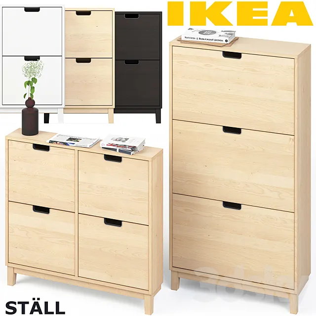 IKEA STALL (SET) SET 3DModel