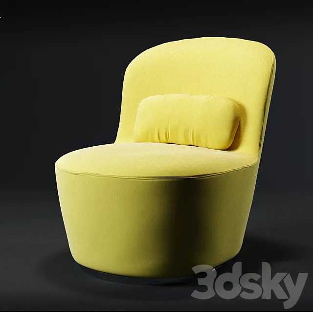 Ikea STOCKHOLM armchair 3D Model Ikea STOCKHOLM armchair 3D Model
