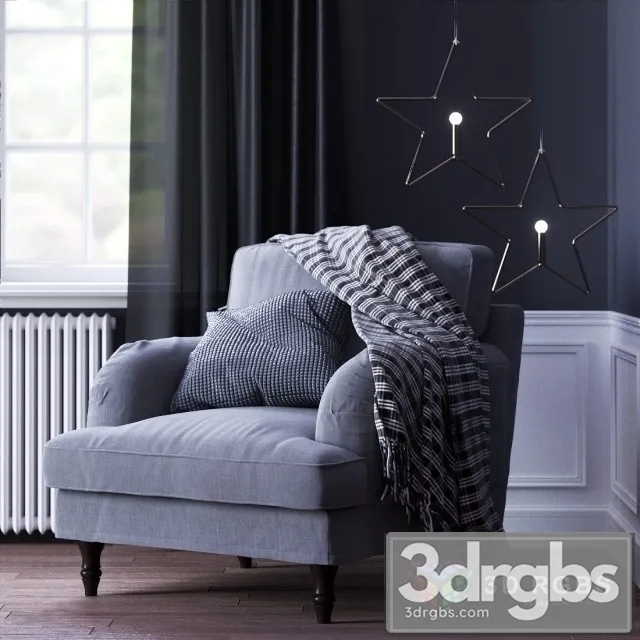 Ikea Stocksund 3D Model Download