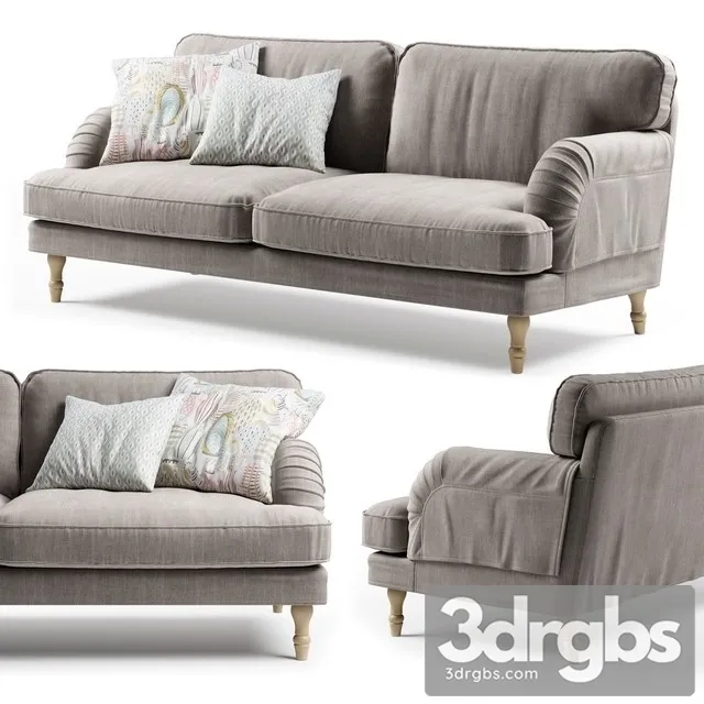 Ikea Stocksund Sofa 01 3D Model Download