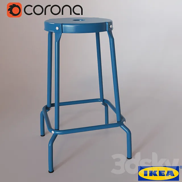 ikea Stools ROSKUG 3DModel ikea Stools ROSKUG 3DModel