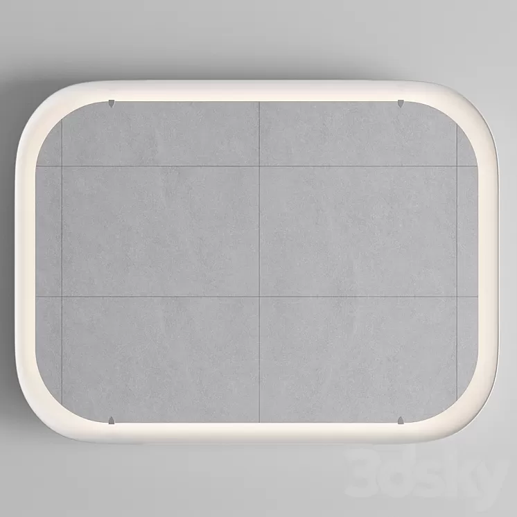 Ikea Storjorm bathroom mirror 3D Model