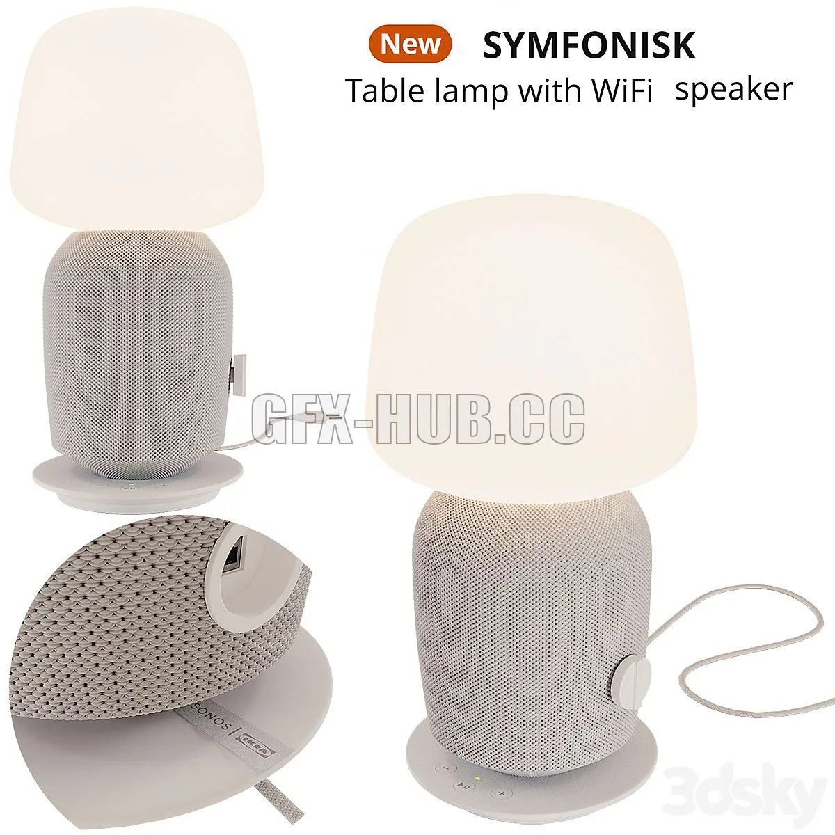 Ikea SYMFONISK 3D Model