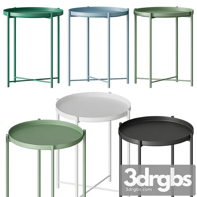 Ikea table gladom 2 3D Model Download