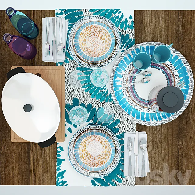 IKEA table Serving 3DModel IKEA table Serving 3DModel