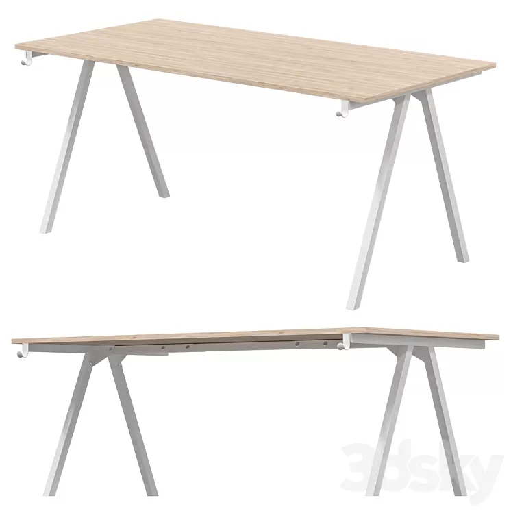 IKEA – TROTTEN Desk 3D Model Free Download IKEA – TROTTEN Desk 3D Model Free Download