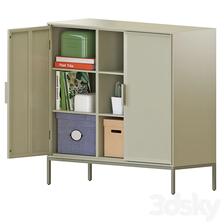 IKEA TULLSTORP Cabinet 02 3D Model Free Download
