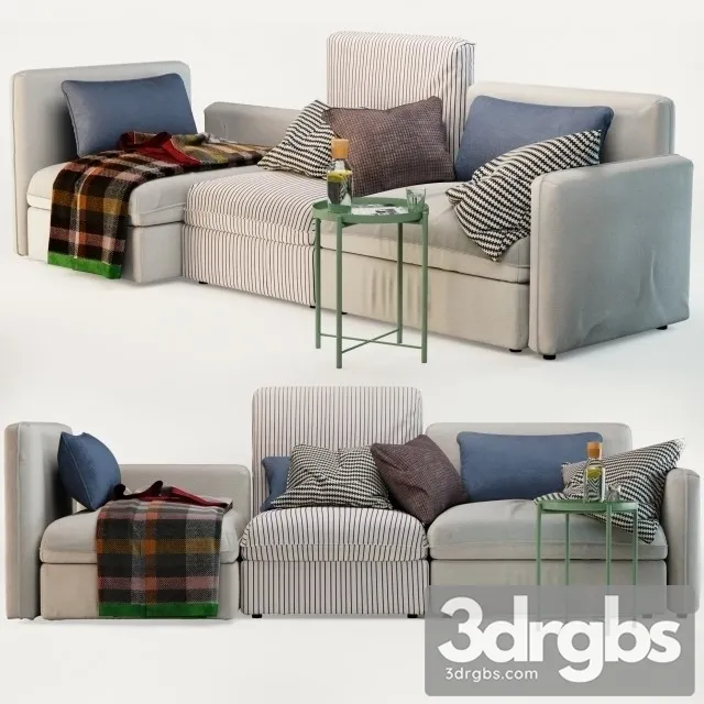 Ikea Vallentuna Sofa 2 3D Model Download