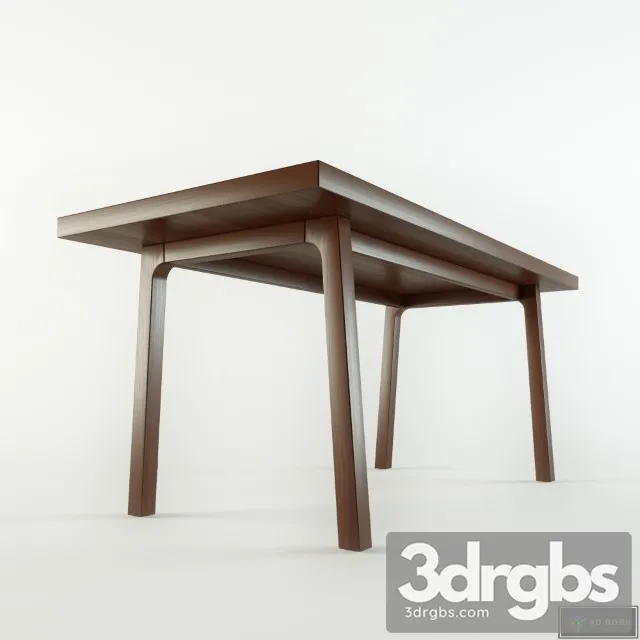 Ikea Vastanby Table 3D Model Download 3DSKY Decor Helper