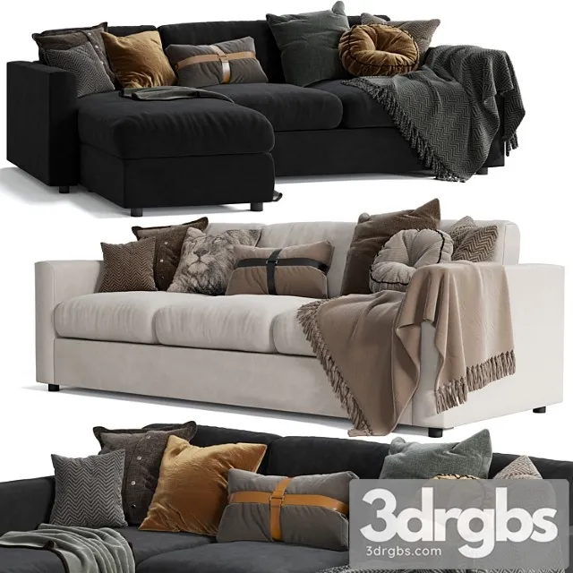 Ikea vimle 2 3D Model Download Ikea vimle 2 3D Model Download