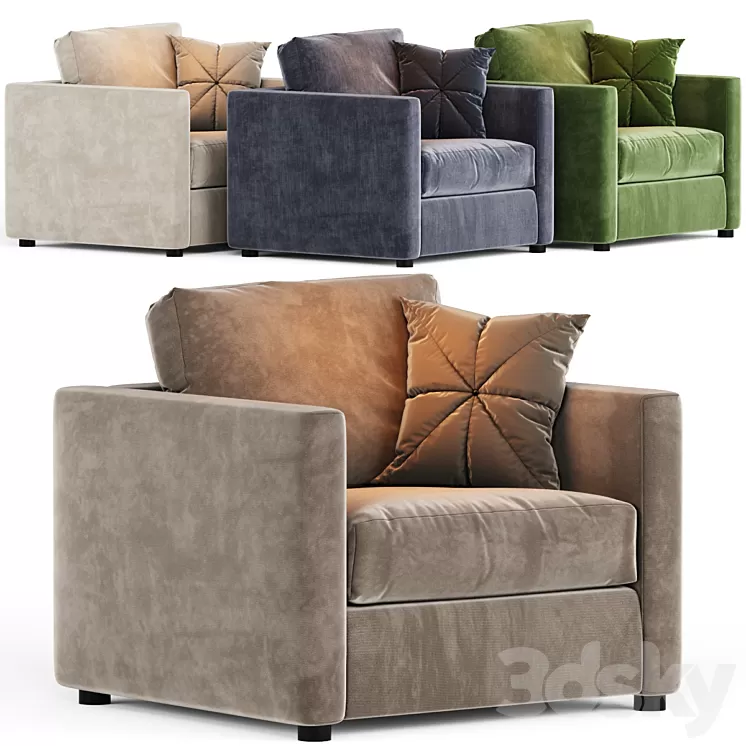 Ikea vimle armchair 3D Model