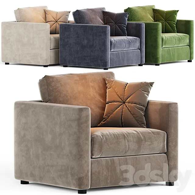 Ikea vimle armchair 3DModel Ikea vimle armchair 3DModel