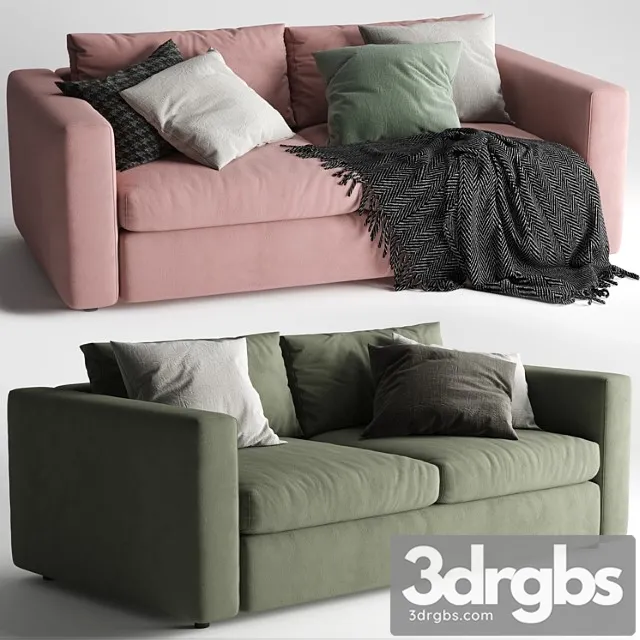 Ikea vimle sofa 2 seats_1 2 3D Model Download Ikea vimle sofa 2 seats_1 2 3D Model Download