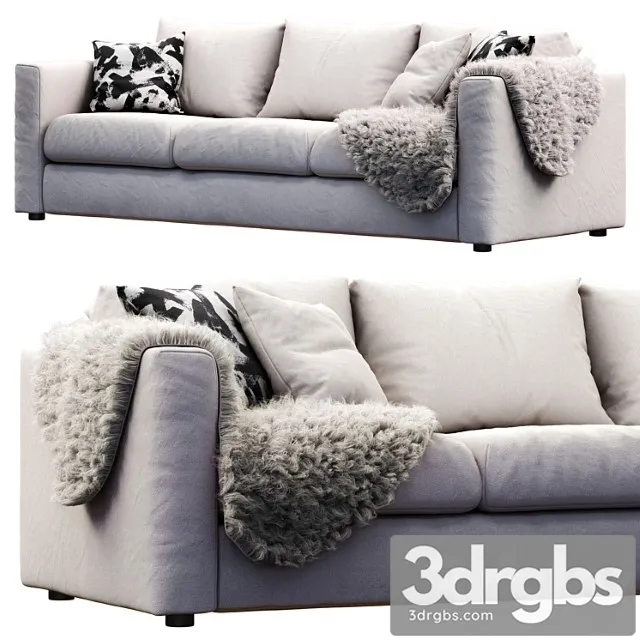 Ikea vimle sofa 3 3D Model Download Ikea vimle sofa 3 3D Model Download