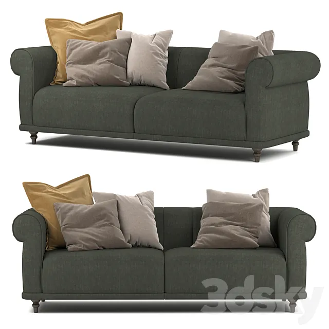 Ikea Viskafors sofa 3D Model Ikea Viskafors sofa 3D Model