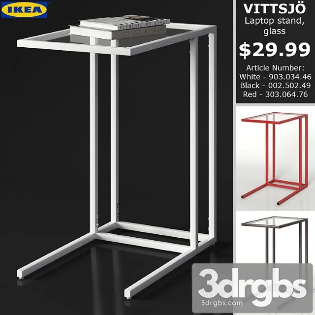 Ikea vittsjo laptop stand Ikea vittsjo laptop stand