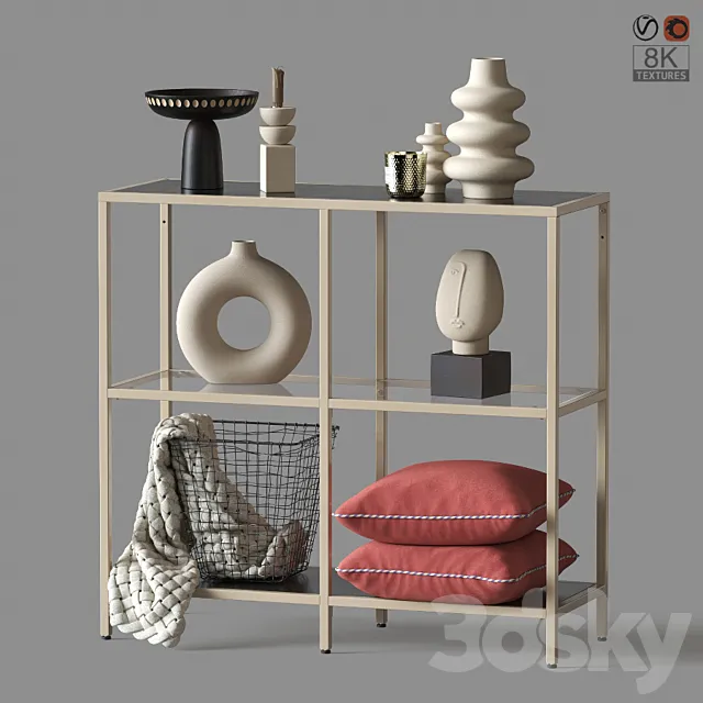 IKEA VITTSJO Shelf Unit 3DModel