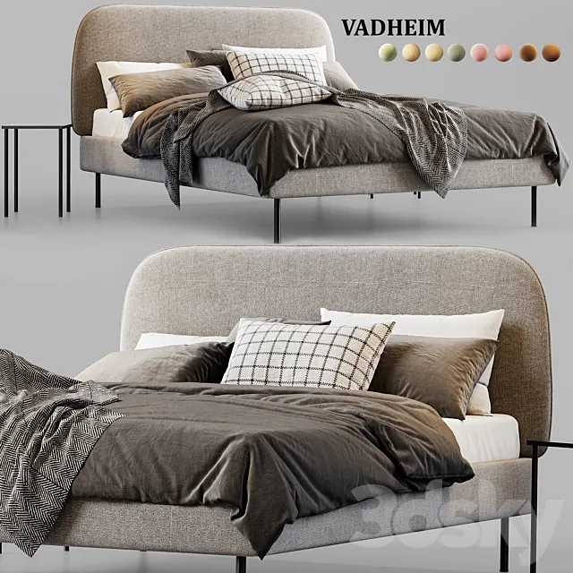 Ikea Wadheim Bed 3DModel Ikea Wadheim Bed 3DModel