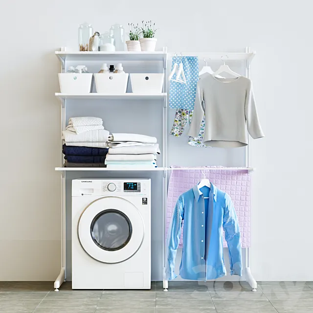 IKEA Wall Tire ikea BOAXEL БОАКСЕЛЬ 10 3D Model