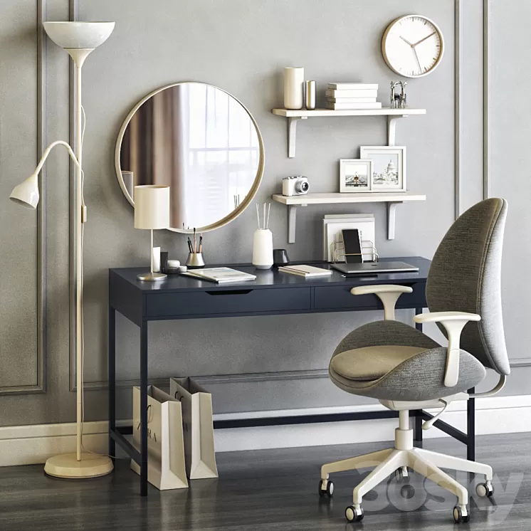 IKEA Women’s dressing table and workplace 3D Model