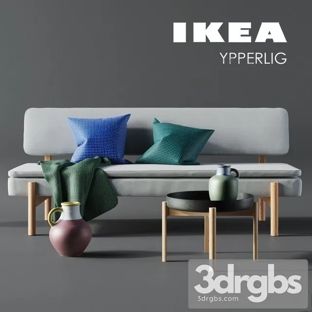 Ikea Ypperlig Sofa 01 3D Model Download Ikea Ypperlig Sofa 01 3D Model Download