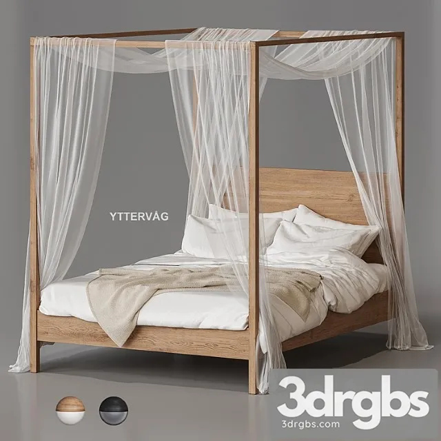 Ikea ytterva?g four-poster bed Ikea ytterva?g four-poster bed