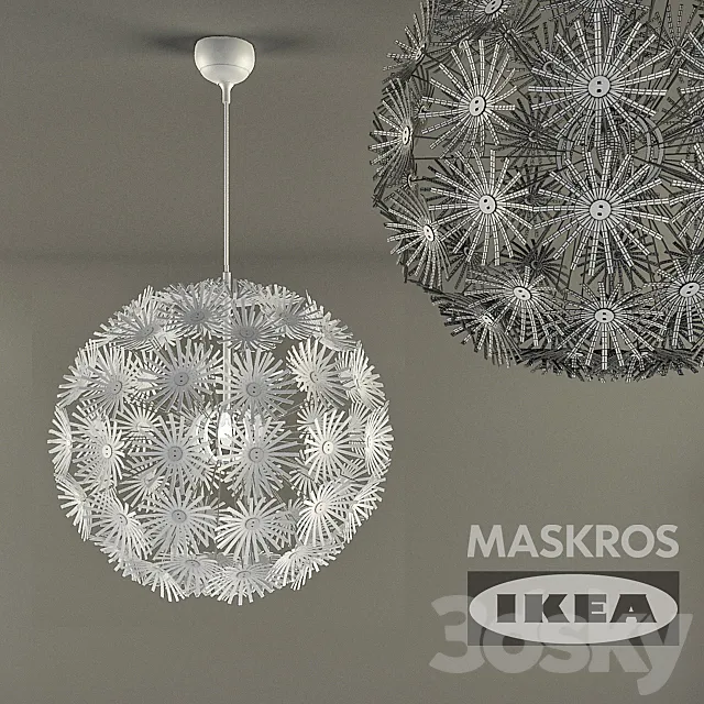 IKEA_ MASKROS 3D Model IKEA_ MASKROS 3D Model